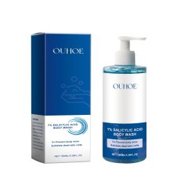 OUHOE Salicylic Acid Shower Gel Gently Cleanses Skin, Exfoliates Oil Control And Moisturizes Refreshing Wash