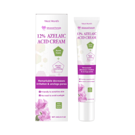 West&Month Azelaic Acid Cream Daily Acne Gentle Cleansing And Skin Smooth And Moisturizing Cream