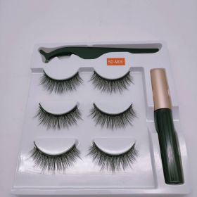 3 Pairs Of Magnetic Eyeliner Liquid False Lashes. Magnetic Adhesive False Lashes. Magnetic Clasp Eyelashes. Magnetic Eyelashes. (Type: M06)