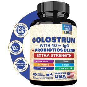 Bovine Colostrum Capsules 60 Capsules (Option: 120 Tablets)